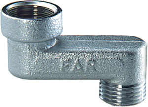 Эксцентрик резьбовой латунный FAR хром 3/8"x3/8"-2см ВН
