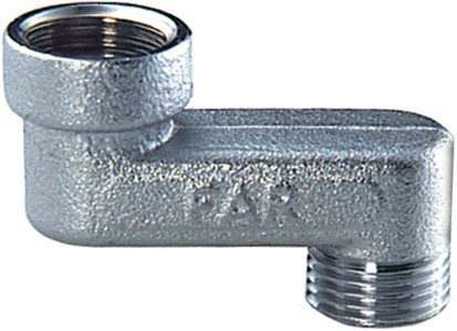 Эксцентрик резьбовой латунный FAR хром 3/8"x3/8"-1см ВН