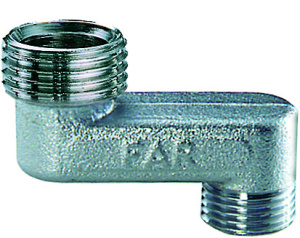 Эксцентрик резьбовой латунный FAR хром 3/4"x1/2"-2см Н