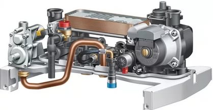Котел газовый настенный PROTHERM ГЕПАРД 23MOV, 23 кВт, двухконтурный, атмосферный