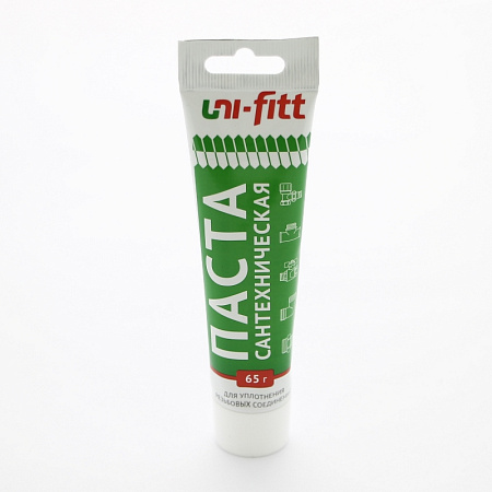 Паста герметизирующая для пропитки льна UNI-FITT 65гр (зеленый)
