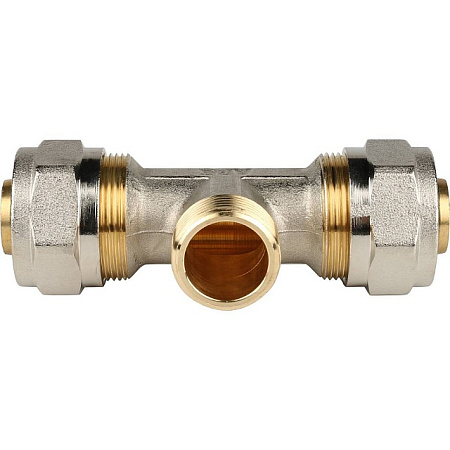 МЦ Тройник резьбовой цанга для металлопласта STOUT Ø26х3/4"х26 Н