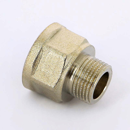 Переход под ключ резьбовой латунный UNI-FITT без покрытия 11/2"х2"