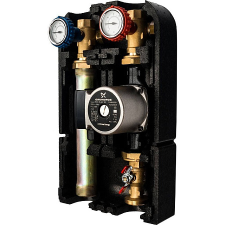 ГБМ Насосная группа STOUT без смесителя, с насосом GRUNDFOS UPSO25-65 DN25 (1"), прямым конттуром