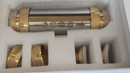 Фильтр для умягчения воды ESSAN COSMIC металлический 3/4" АМ-АМ, 10 лет без замены картриджа