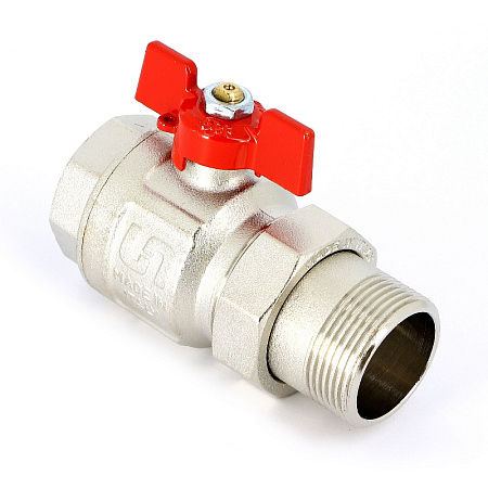 Кран шаровой с американкой UNI-FITT ETALON бабочка 11/4"