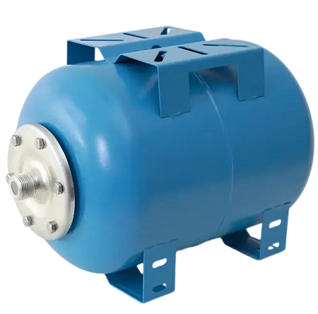 Гидроаккумулятор для воды UNIPUMP ГГ 24М (БЭЗ) горизонтальный 24 л