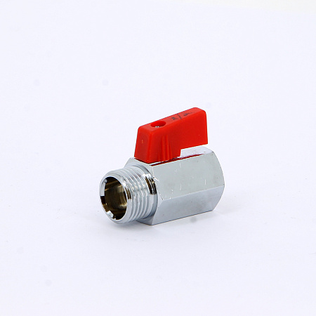 Кран шаровой потребительный ITAP MINI ART 126 флажок 1/2" ВН, хром (26103)