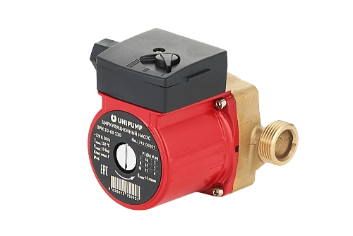 Насос для рециркуляции UNIPUMP UPН 20-60 130 мм ГВС (5 лет гарантии)