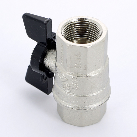 Кран шаровой BUGATTI NEVADA 402 бабочка 3/4" ВВ, полнопроходной