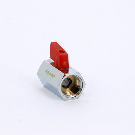 Кран шаровой потребительный ITAP MINI ART 125 флажок 1/2" ВВ, хром (56526v)