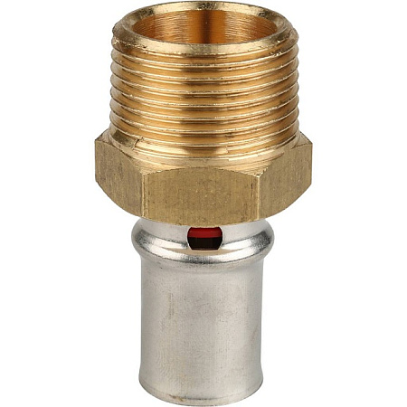 МП Муфта резьбовая пресс для металлопласта STOUT Ø16х3/4" Н