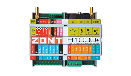 Отопительный контроллер ZONT H-1000+