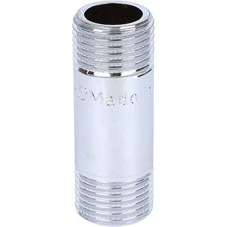 Бочонок резьбовой латунный STOUT хром 1/2"x55мм