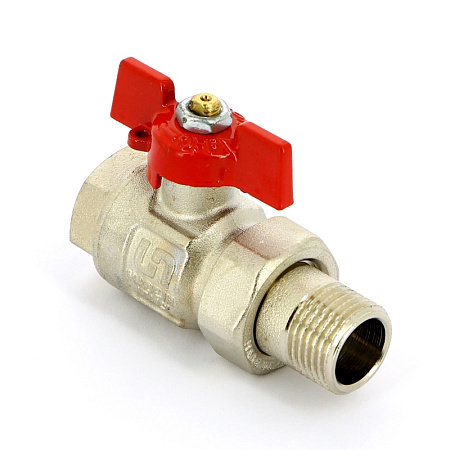 Кран шаровой с американкой UNI-FITT ETALON бабочка 1/2"
