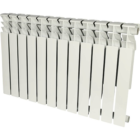 Радиатор алюминиевый ROMMER PLUS 500x12 секций