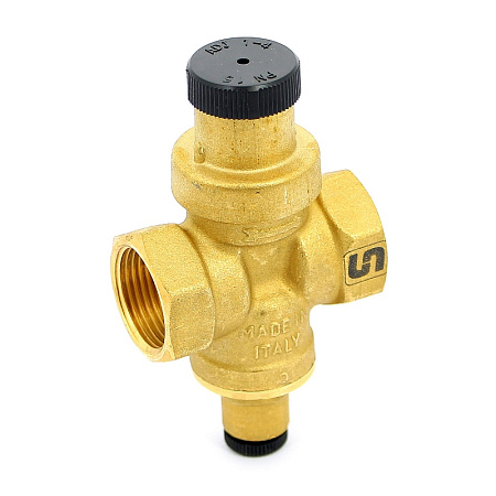 Редуктор давления UNI-FITT 3/4" В 1-4 бар PN15 COMPACT с отверстием под радиальный манометр 1/4"
