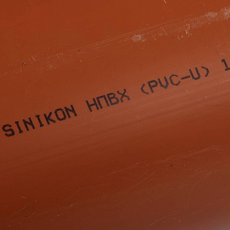 22010.R Sinikon НПВХ Труба D 160 x 4,0 SN4, 1000 мм для нар. канализации