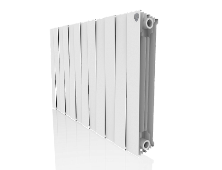 Радиатор биметаллический ROYAL THERMO PIANOFORTE BIANCO TRAFFICO NEW 500x12 секций (НС-1176323)