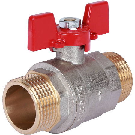 Кран шаровой ROMMER бабочка 1" НН
