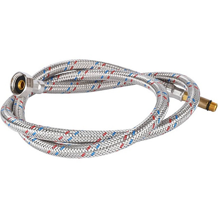 Гибкая подводка для смесителей STOUT нерж.сталь М10*35-1/2"-120 см, пара