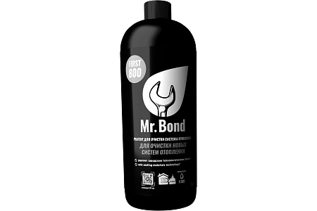 Реагент для очистки новых систем отопления Mr.BOND First 800