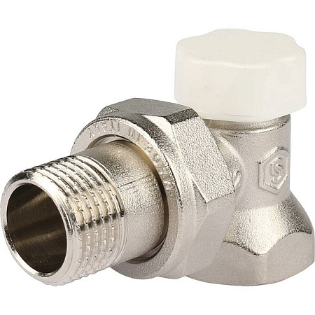 Клапан запорно-балансировочный угловой STOUT 1/2" (SVL-1156-000015)