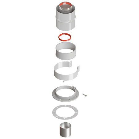 Начальный участок вертикальный коакс. Ø60/100 (Bosch, BuØerus, Navien S/C/E, B ROMMER RCA-6010-24010