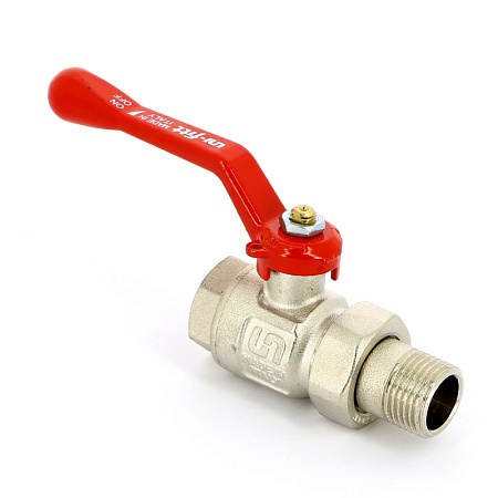 Кран шаровой с американкой UNI-FITT ETALON рукоятка 1/2"