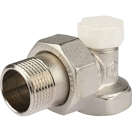 Клапан запорно-балансировочный угловой STOUT 3/4" (SVL-1156-000020)