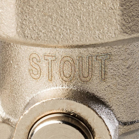 Узел-мультифлекс нижней подводки STOUT угловой, Н-образный, 3/4"х3/4"ЕК, двухтрубная система