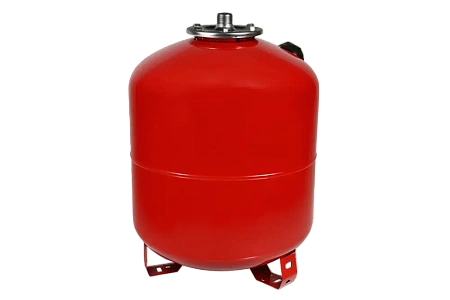 Расширительный бак для отопления UNIPUMP красный 100 л, 1" Н (на ножках)