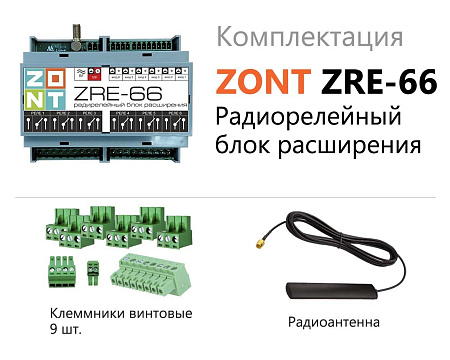 ZONT ZRE-66 Радиорелейный блок расширения