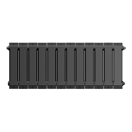 Радиатор биметаллический ROYAL THERMO PIANOFORTE NOIR SABLE 300x12 секций, чёрный (НС-1346057)