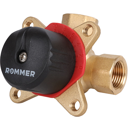 Клапан трехходовой смесительный ROMMER 1/2" KVs 2,5