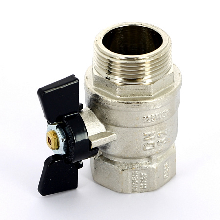 Кран шаровой BUGATTI ARIZONA 607 бабочка 11/4" ВН, стандартный проход