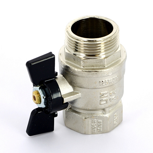 Кран шаровой BUGATTI ARIZONA 607 бабочка 11/4&amp;quot; ВН, стандартный проход