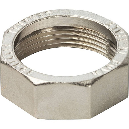 Американка ПРЯМАЯ резьбовая латунная (с прокладкой o-ring) STOUT никель 11/2" ВН