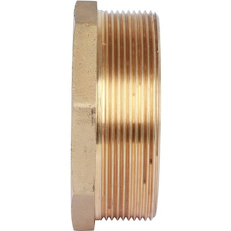 Футорка резьбовая латунная STOUT без покрытия 3"x11/4" ВН