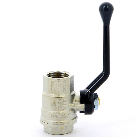 Кран шаровой BUGATTI OREGON 300 рукоятка алюминиевая 1/2" ВВ, полнопроходной