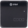 Регулятор комнатный STOUT беспроводной R-8z, черный, 230 B