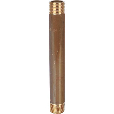 Бочонок резьбовой латунный STOUT без покрытия 1/2"x150мм