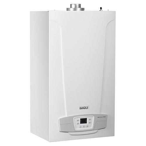 Котел газовый настенный BAXI ECO LIFE 1.24 F, одноконтурный, закрытая камера