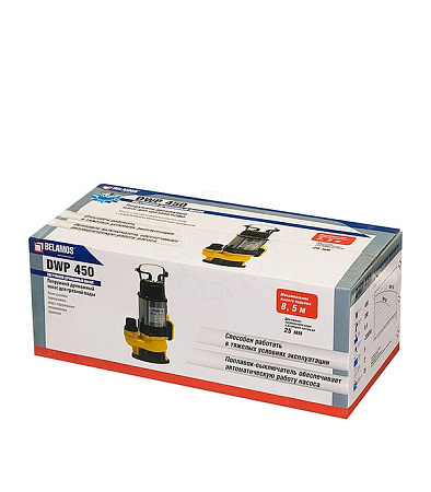 Насос фекальный BELAMOS DWP 450