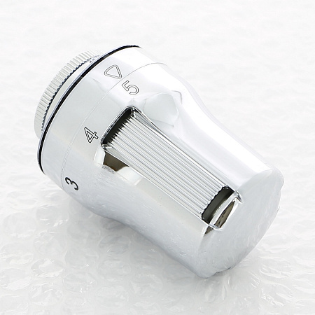 Термостатическая головка UNI-FITT DX M30х1,5, чёрная