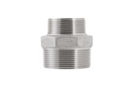 Переход резьбовой UNIPUMP 2”НР / 1,5”НР нержавеющая cталь