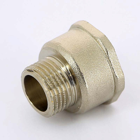 Переход под ключ резьбовой латунный UNI-FITT никель 2"х11/2"