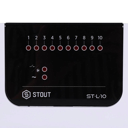 Контроллер проводной STOUT термостатических клапанов L-10
