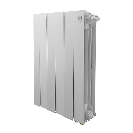 Радиатор биметаллический ROYAL THERMO PIANOFORTE BIANCO TRAFFICO VDR80 500x6 секций (НС-1506363)
