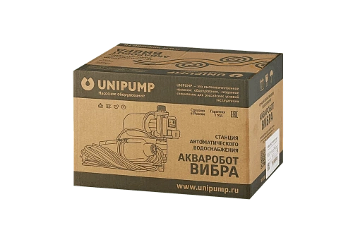 Насос вибрационный-автомат UNIPUMP АКВАРОБОТ ВИБРА 2-25 Н-2 л (98 мм) металл